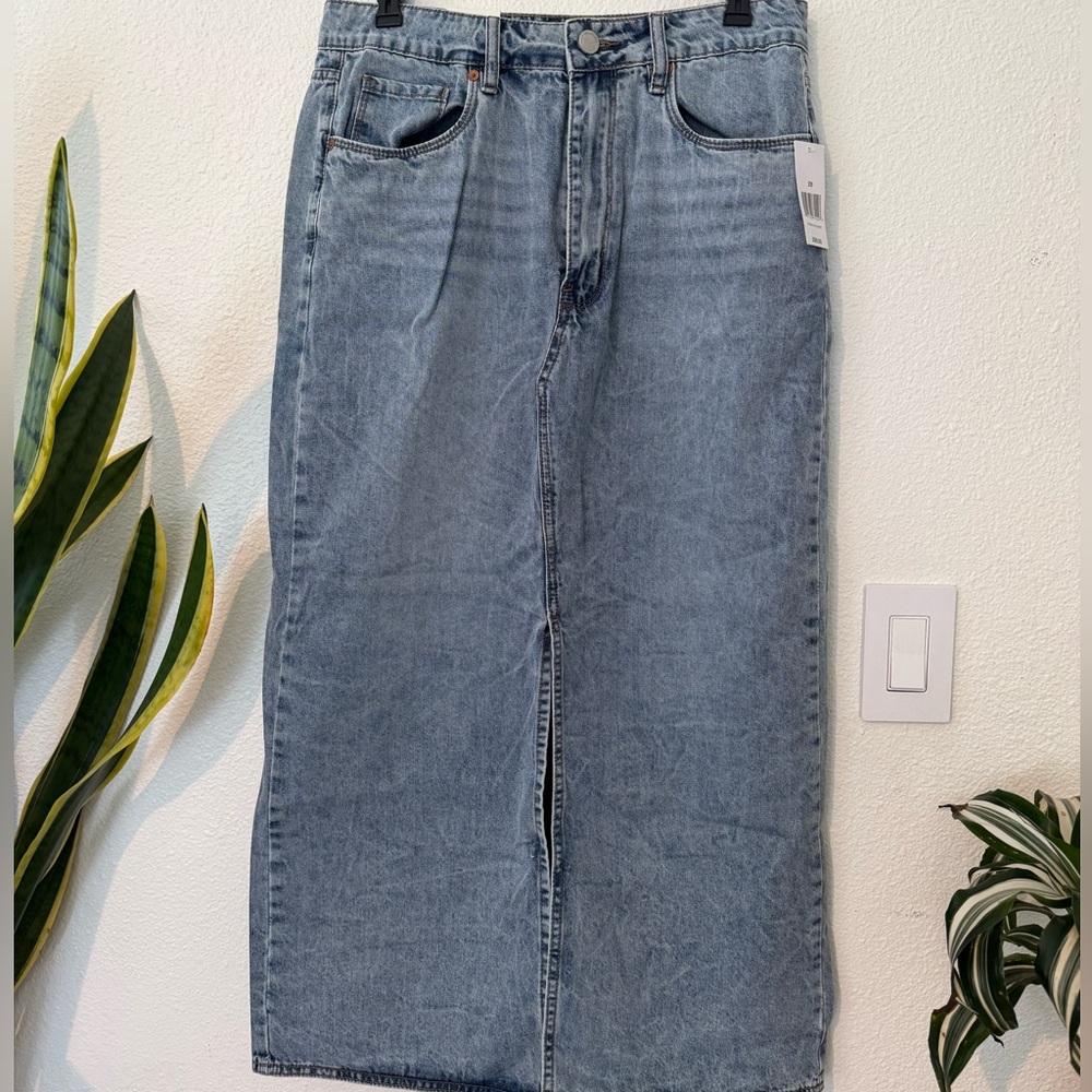 Blank NYC | Denim Maxi Skirt